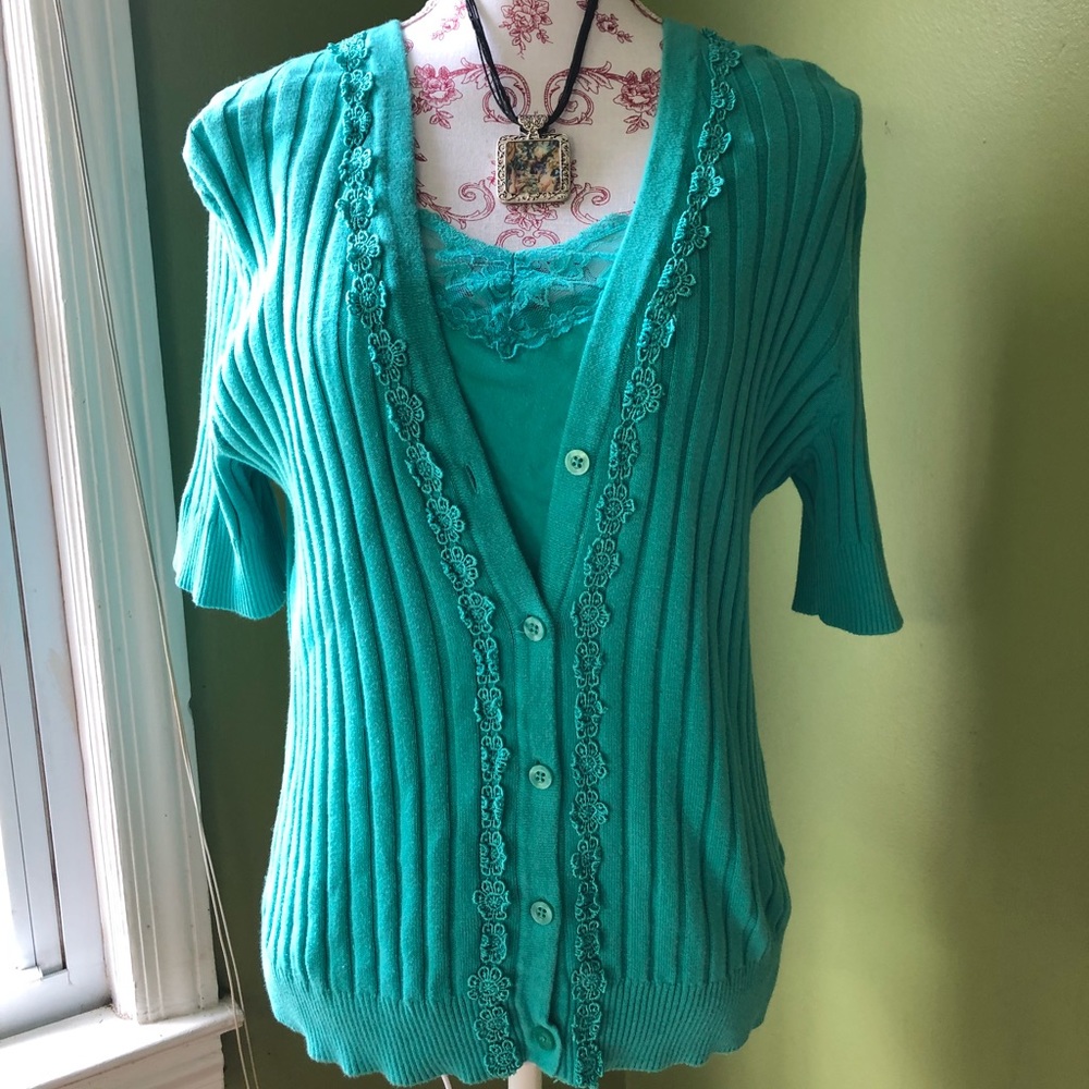 Tank and sweater set